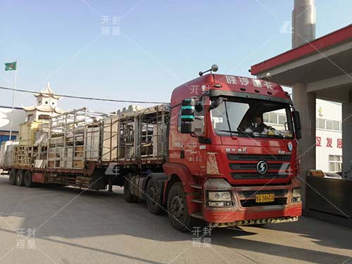 開封麗星粉絲生產(chǎn)線、碗裝烘干設(shè)備發(fā)往山西陽泉