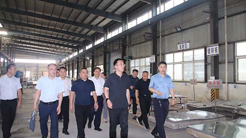 開(kāi)封麗星歡迎貴州**一行到廠(chǎng)指導(dǎo)交流