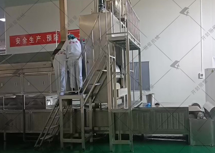 麗星粉絲粉條生產線，內蒙古試機培訓進行時