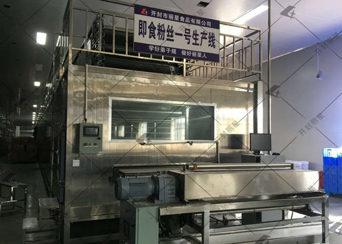 麗星酸辣粉生產(chǎn)線生產(chǎn)的粉絲，為何復(fù)水速度更占優(yōu)？