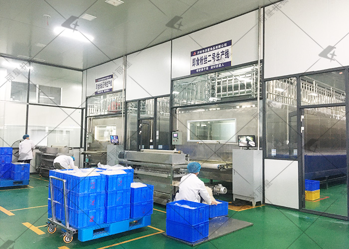 麗星碗裝粉絲設備，1 條線日產(chǎn) 12 噸