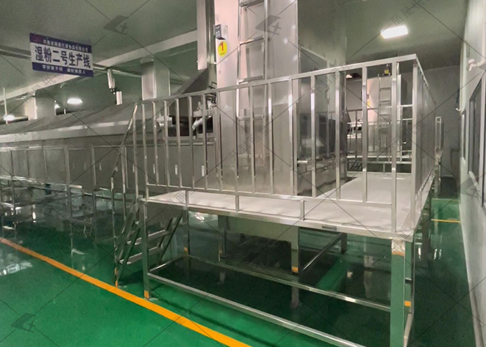 麗星廠家直供做苕皮的機(jī)器，自動化運(yùn)行日產(chǎn)量高