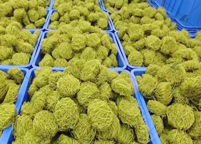 麗星方便粉絲生產(chǎn)線可加工果蔬汁粉餅，一機多用